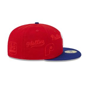 Philadelphia Phillies Multi Logo 59FIFTY Fitted Hat sold by New Era