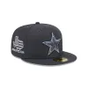 Dallas Cowboys 2024 Draft Gray 59FIFTY Fitted Hat sold by New Era