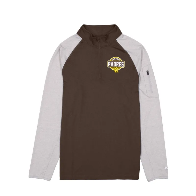 San Diego Padres Active Quarter Zip sold by New Era