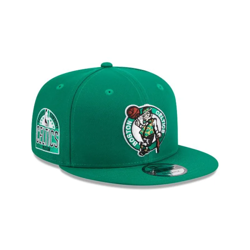 Boston Celtics Sidepatch 9FIFTY Snapback Hat sold by New Era