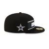 Dallas Cowboys 2024 Sideline Black 59FIFTY Fitted Hat sold by New Era