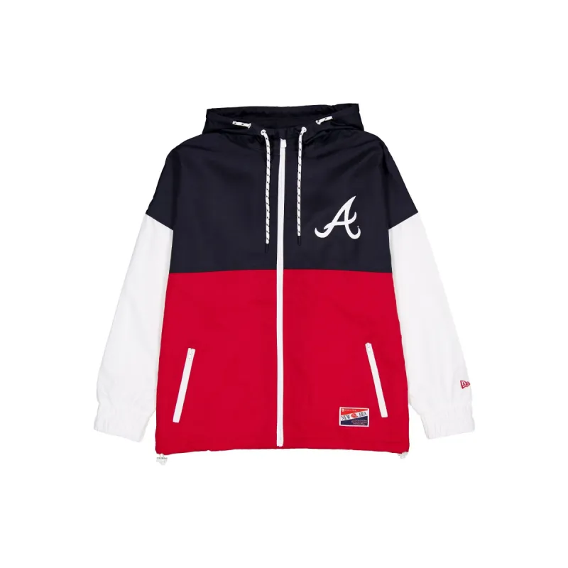 Atlanta Braves Throwback Windbreaker sold by New Era