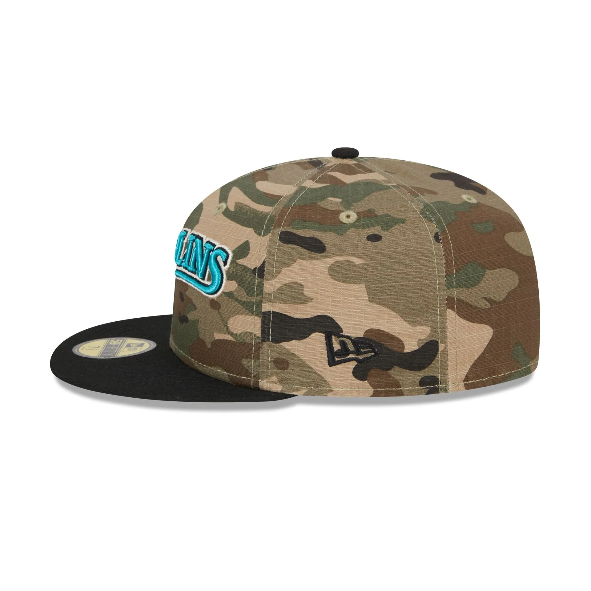 Miami Marlins Camo Crown 59FIFTY Fitted Hat sold by New Era product image thumbnail 5