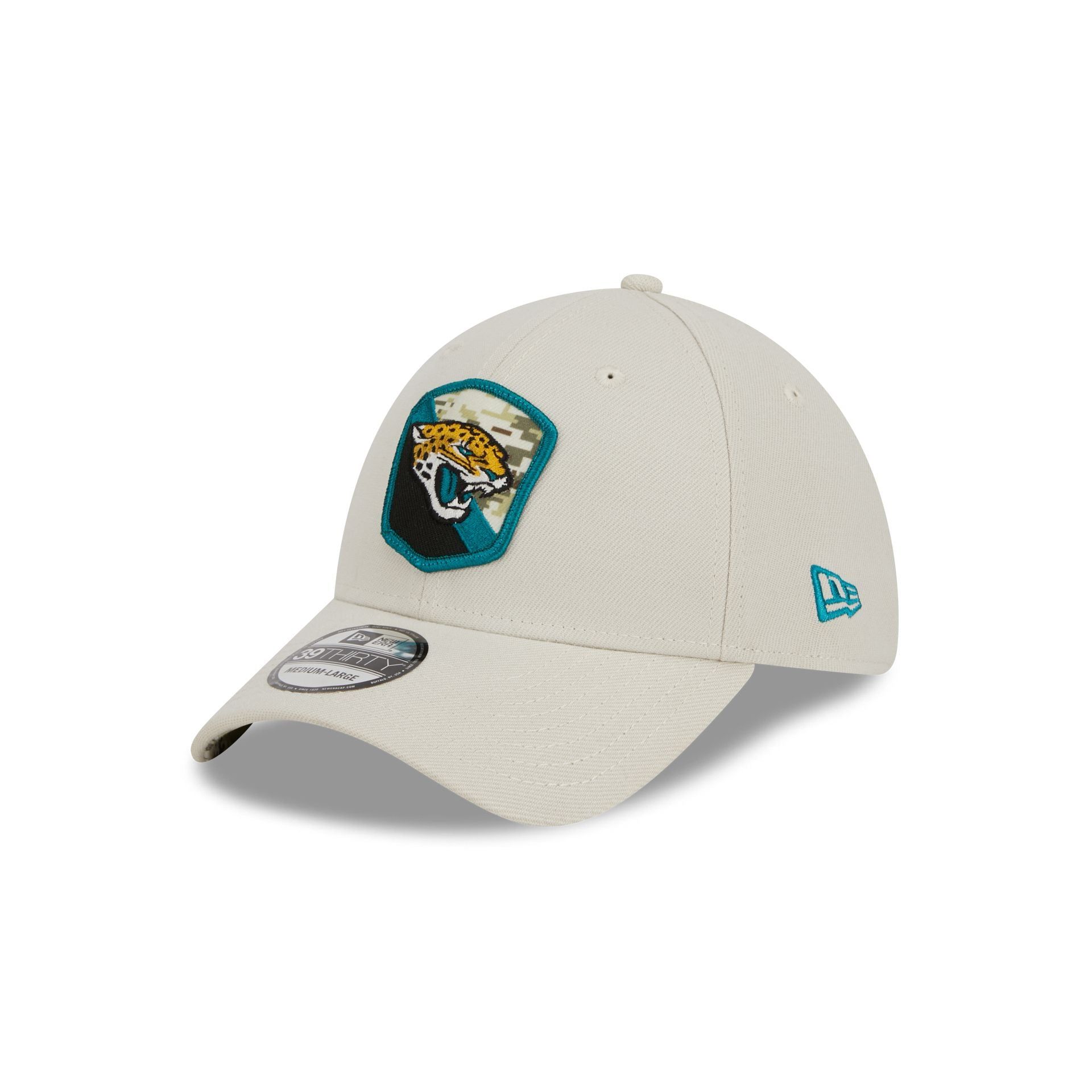 Jacksonville Jaguars 2023 Salute to Service 39THIRTY Stretch Fit Hat sold by New Era product image thumbnail 3