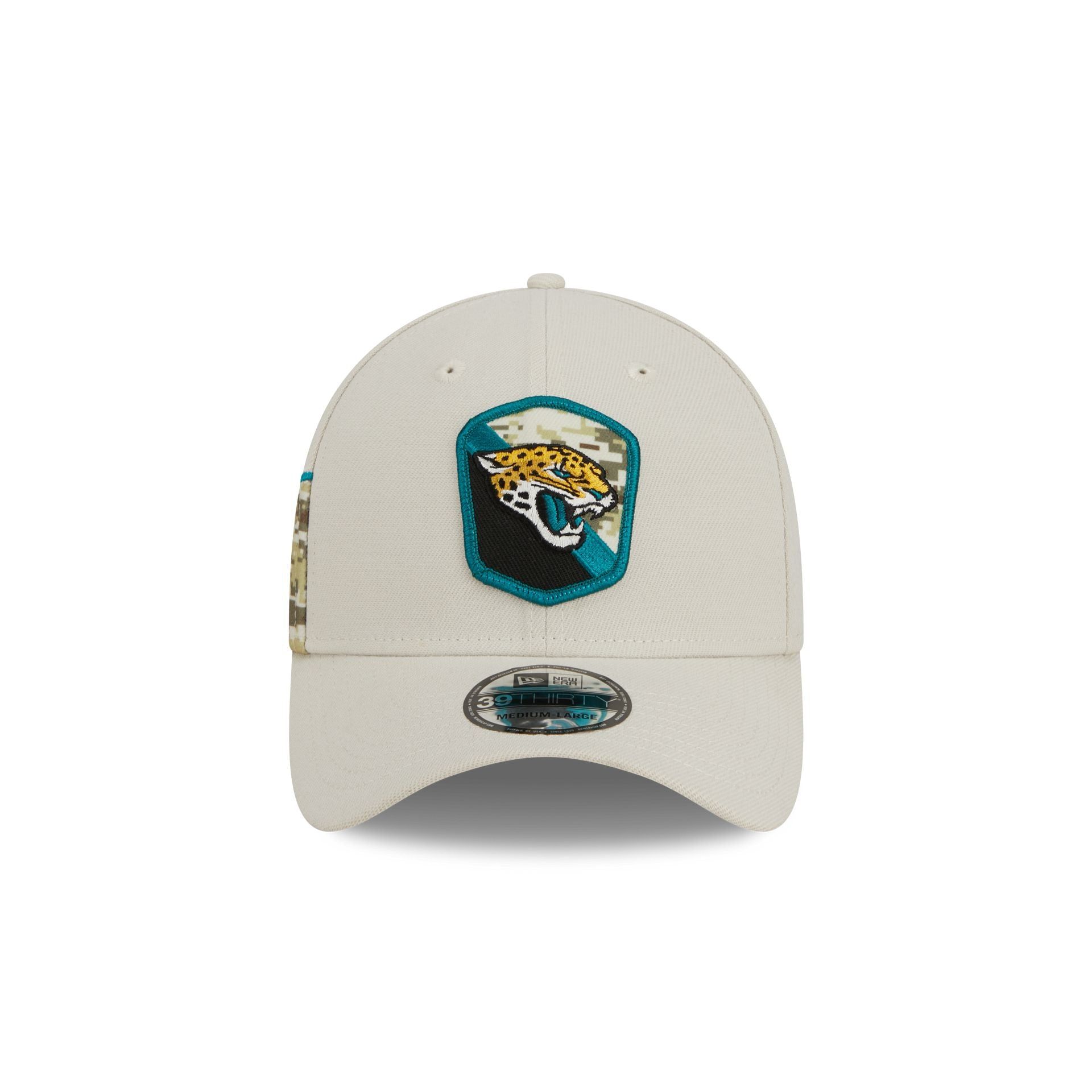 Jacksonville Jaguars 2023 Salute to Service 39THIRTY Stretch Fit Hat sold by New Era product image thumbnail 2