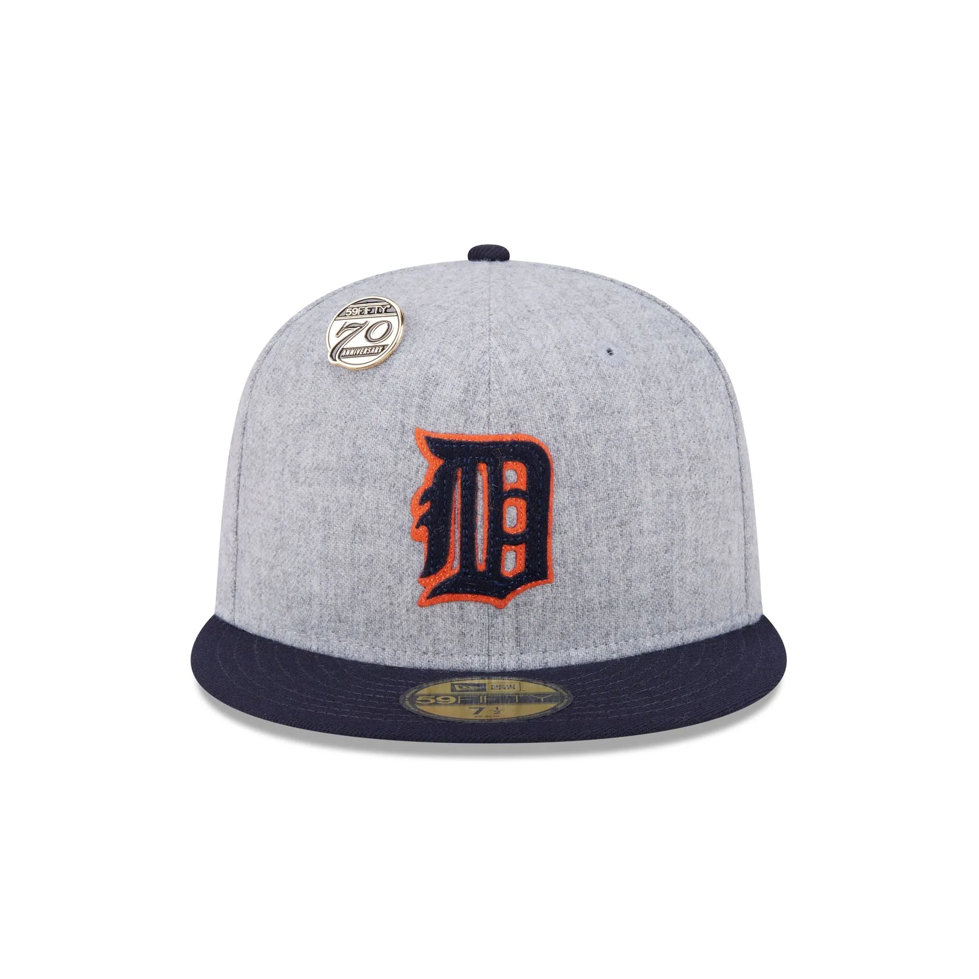 Detroit Tigers 70th Anniversary Gray 59FIFTY Fitted Hat sold by New Era product image thumbnail 2