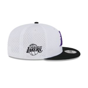 Los Angeles Lakers Mesh Crown 9FIFTY Snapback Hat sold by New Era