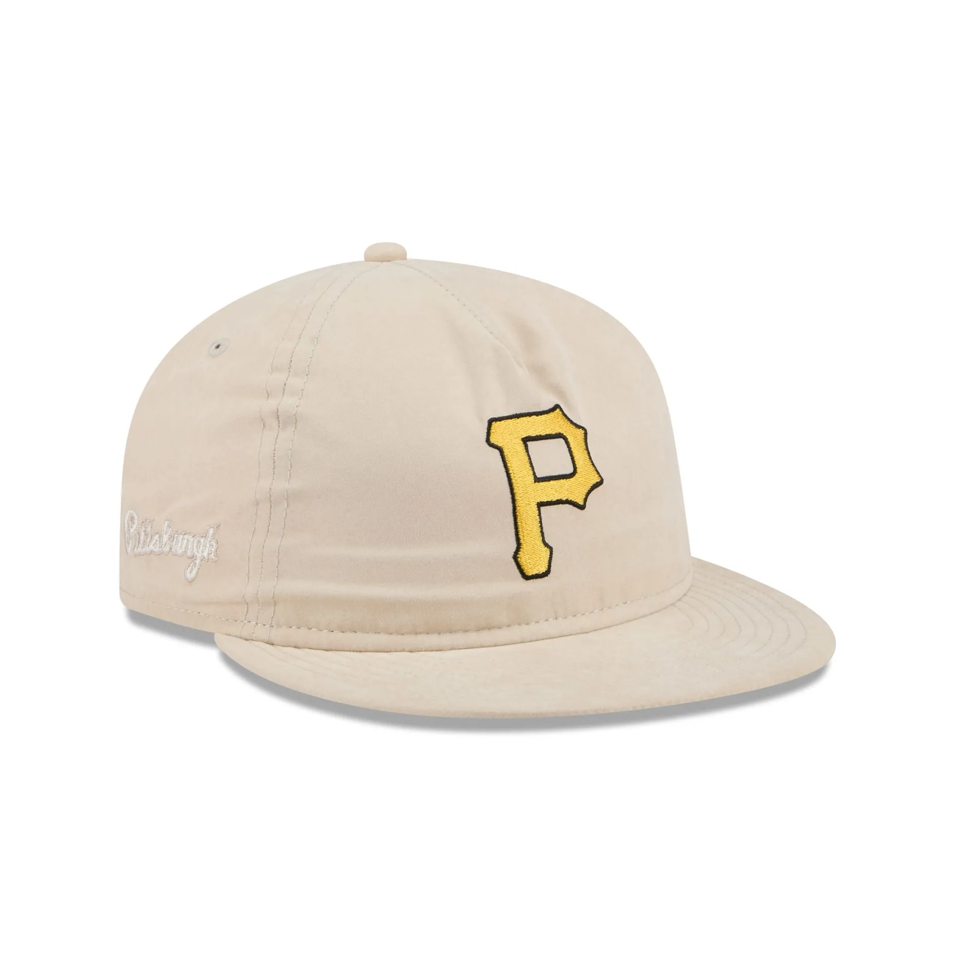 Pittsburgh Pirates Brushed Nylon Retro Crown 9FIFTY Adjustable Hat sold by New Era