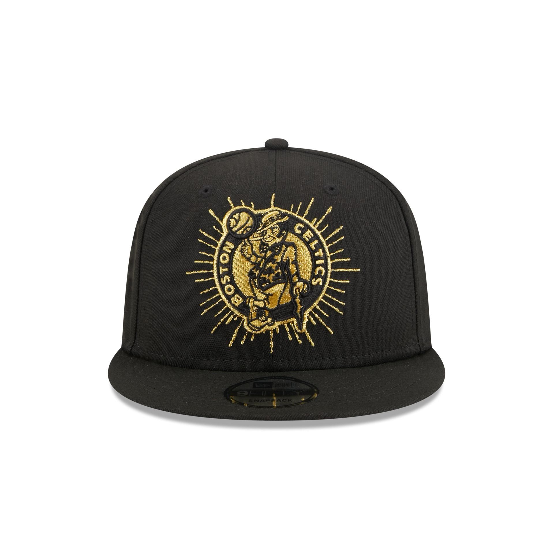 Boston Celtics Metallic Logo 9FIFTY Snapback Hat sold by New Era product image thumbnail 2