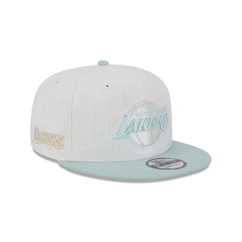 Los Angeles Lakers Minty Breeze Logo Select 9FIFTY Snapback Hat sold by New Era