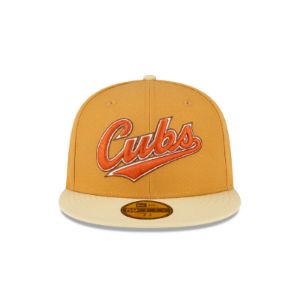 Just Caps Tan Tones Chicago Cubs 59FIFTY Fitted Hat sold by New Era