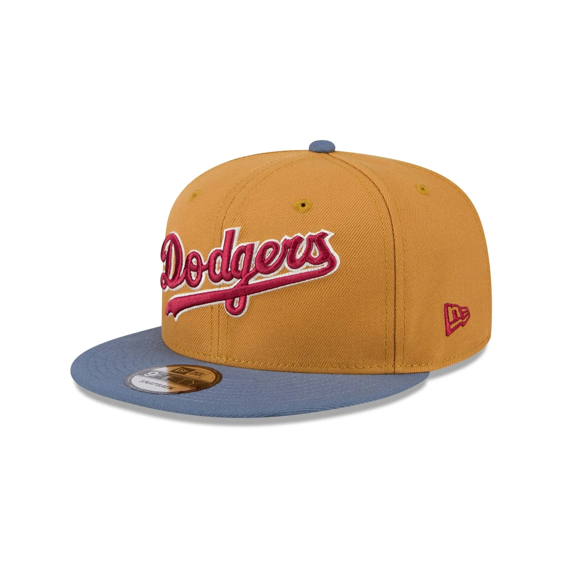 Los Angeles Dodgers Panama Tan 9FIFTY Snapback Hat sold by New Era product image thumbnail 3