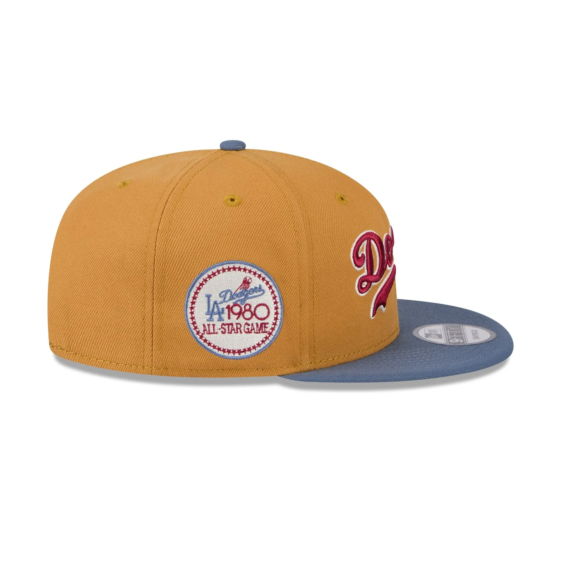 Los Angeles Dodgers Panama Tan 9FIFTY Snapback Hat sold by New Era product image thumbnail 4
