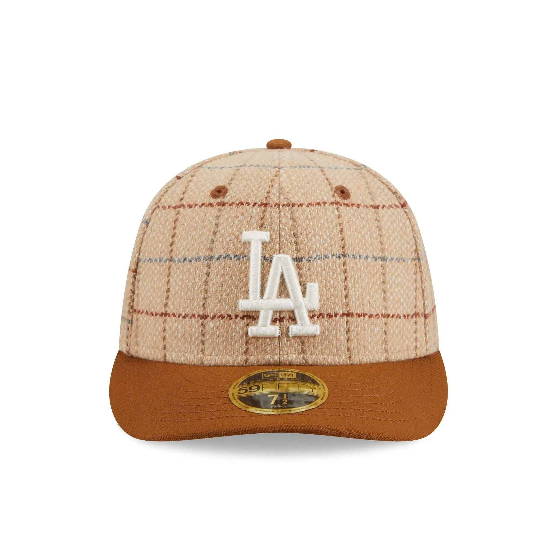 Los Angeles Dodgers Herringbone Check Low Profile 59FIFTY Fitted Hat sold by New Era product image thumbnail 2