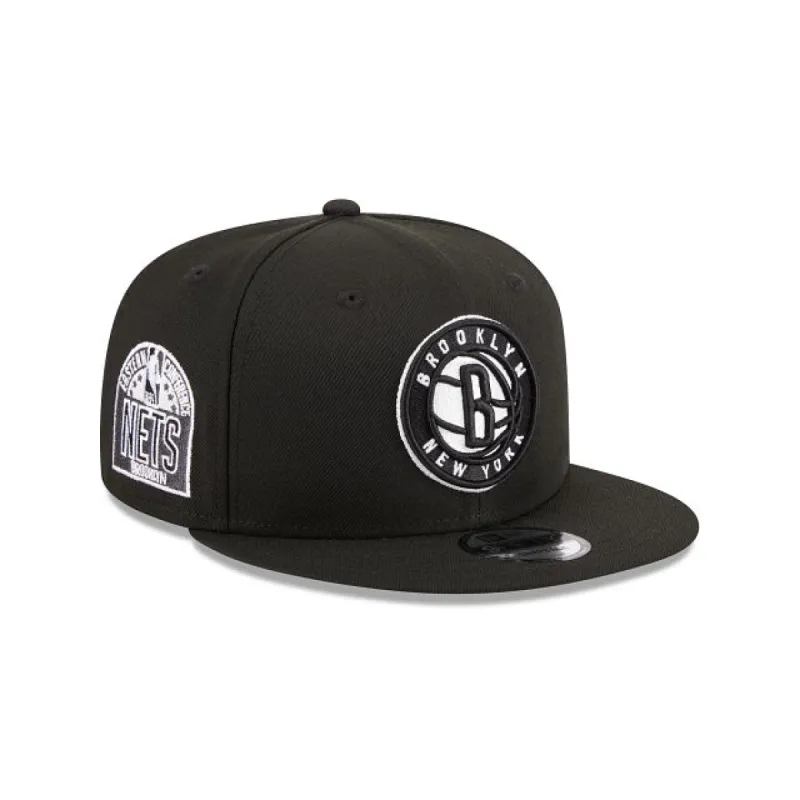Brooklyn Nets Sidepatch 9FIFTY Snapback Hat sold by New Era