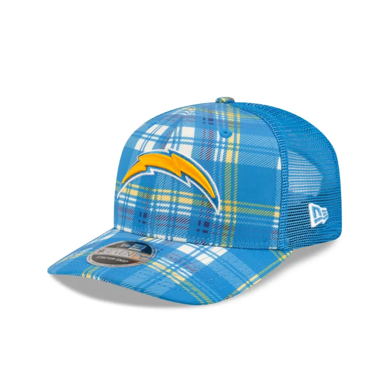 Los Angeles Chargers 2024 Sideline Statement 9SEVENTY Stretch-Snap Hat sold by New Era