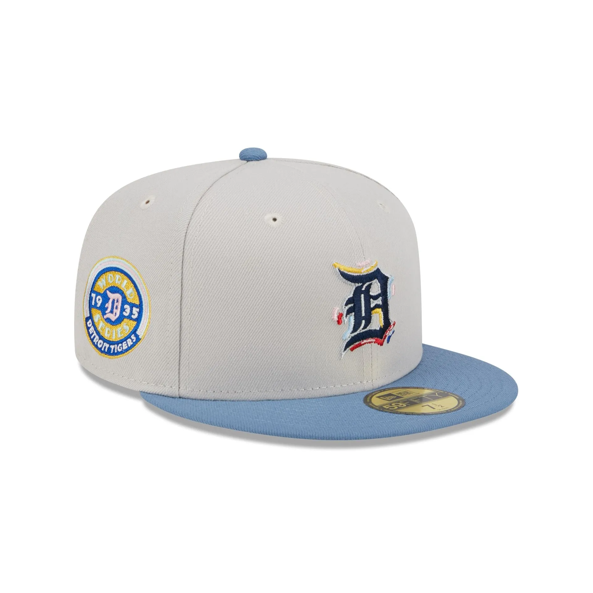 Detroit Tigers Color Brush 59FIFTY Fitted Hat sold by New Era