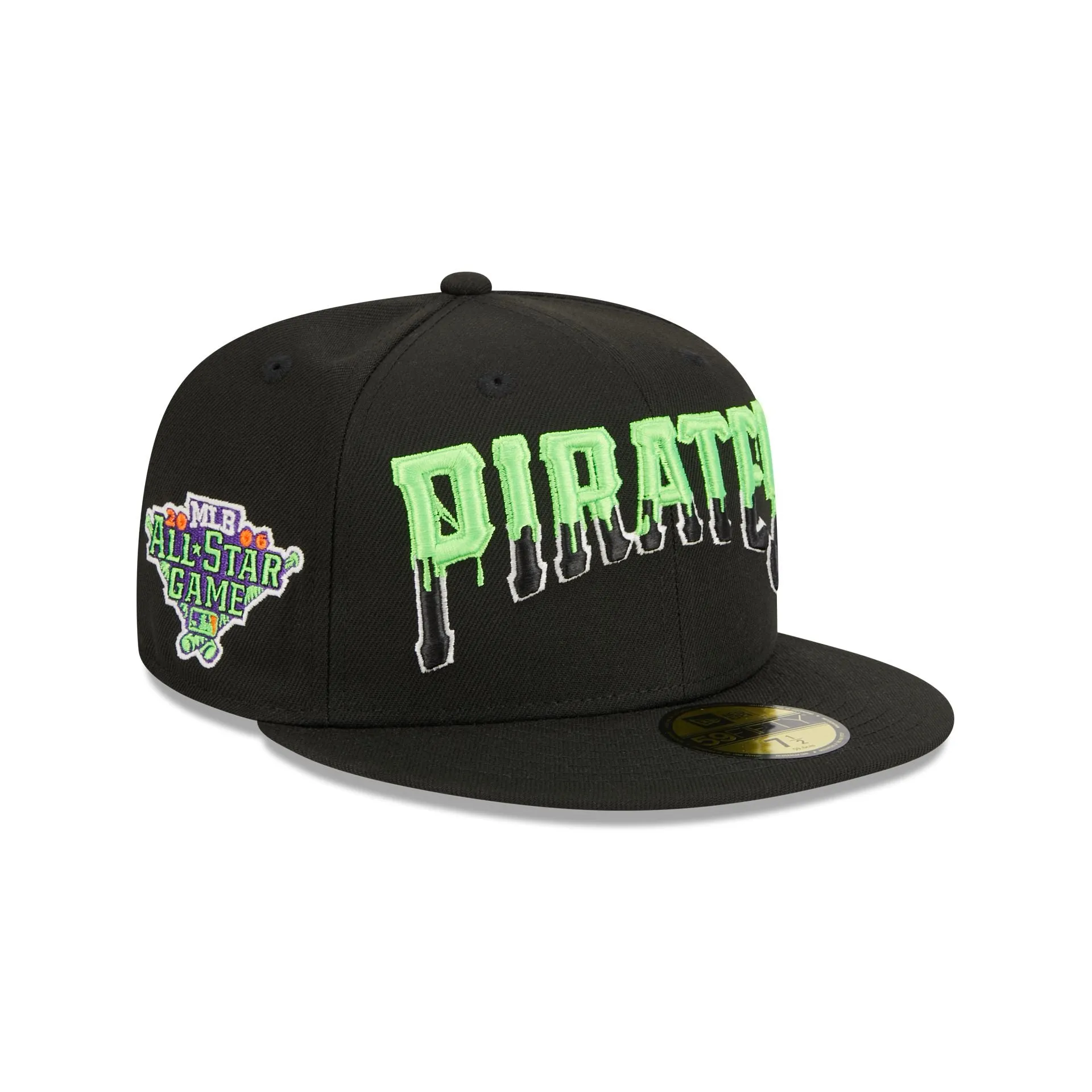 Pittsburgh Pirates Slime Drip 59FIFTY Fitted Hat sold by New Era
