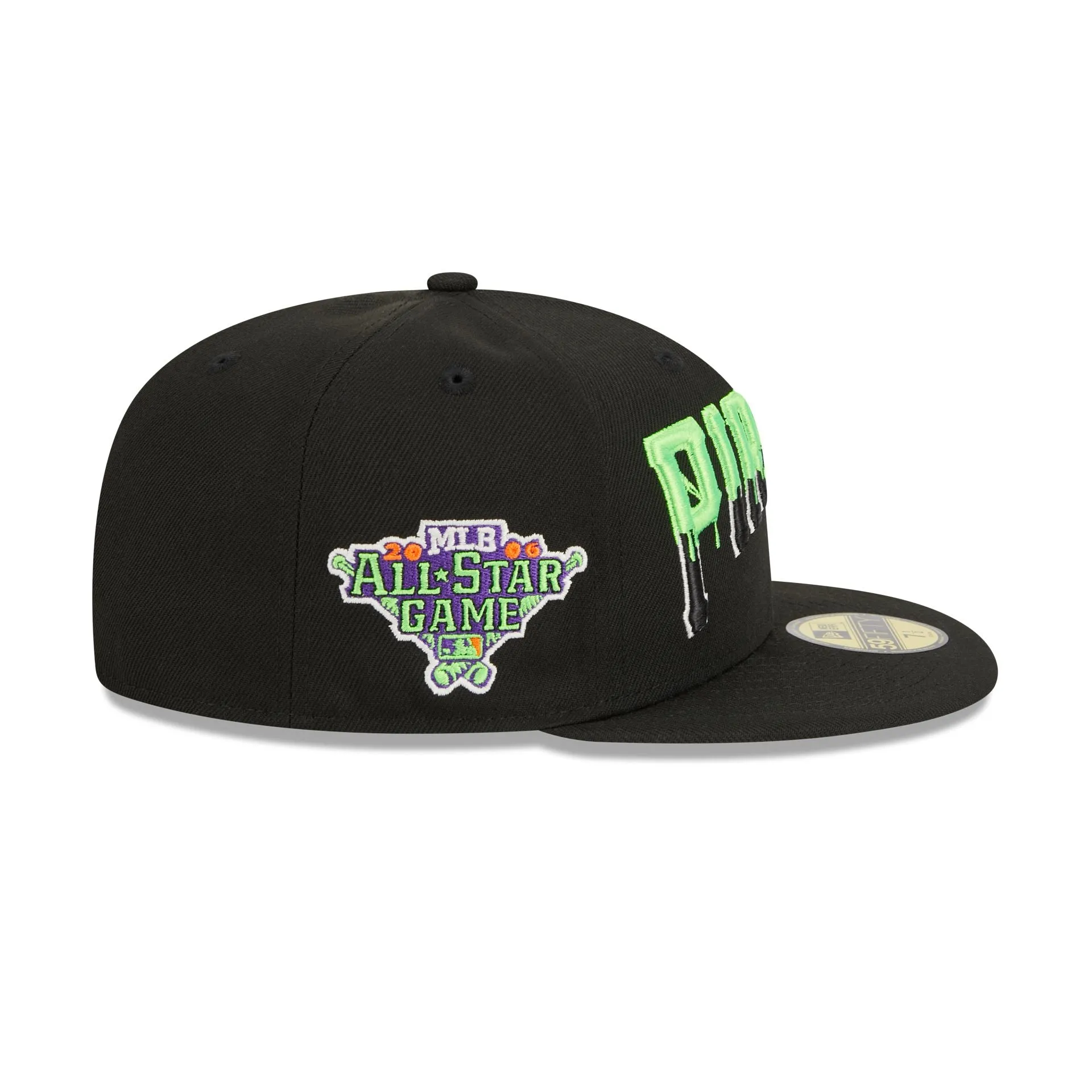 Pittsburgh Pirates Slime Drip 59FIFTY Fitted Hat sold by New Era product image thumbnail 4