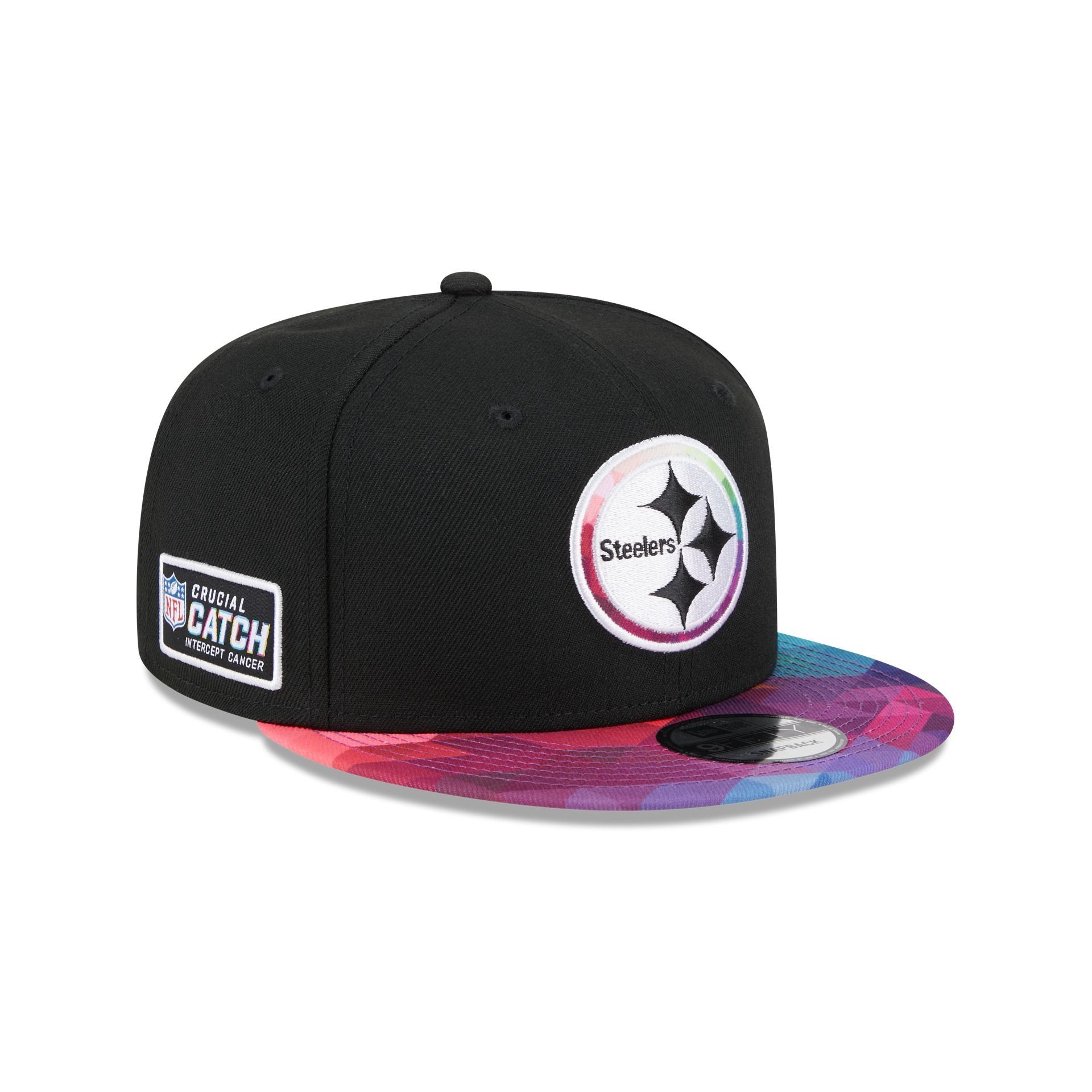 Pittsburgh Steelers 2023 Crucial Catch 9FIFTY Snapback Hat sold by New Era product image thumbnail 3