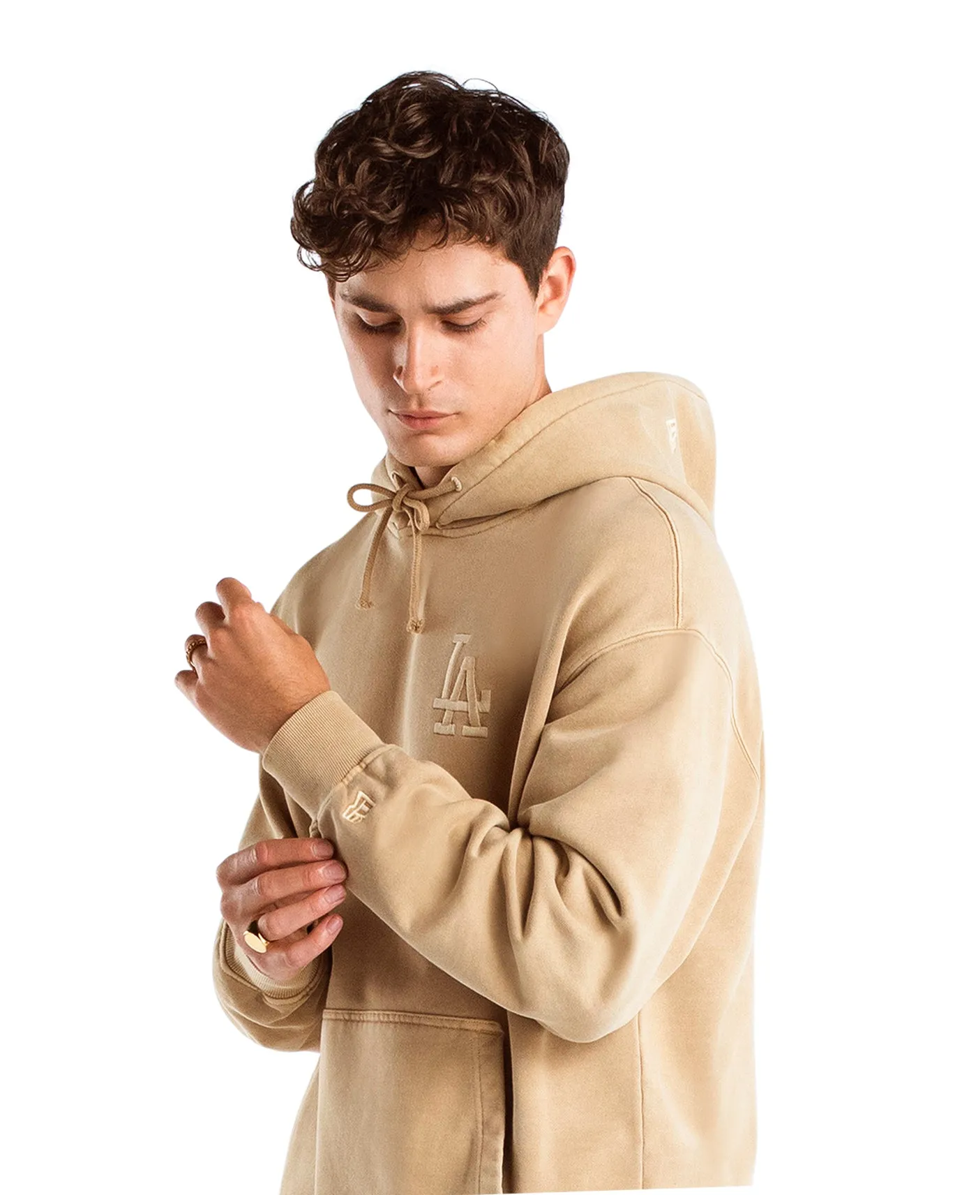 Los Angeles Dodgers Essential Tan Hoodie sold by New Era