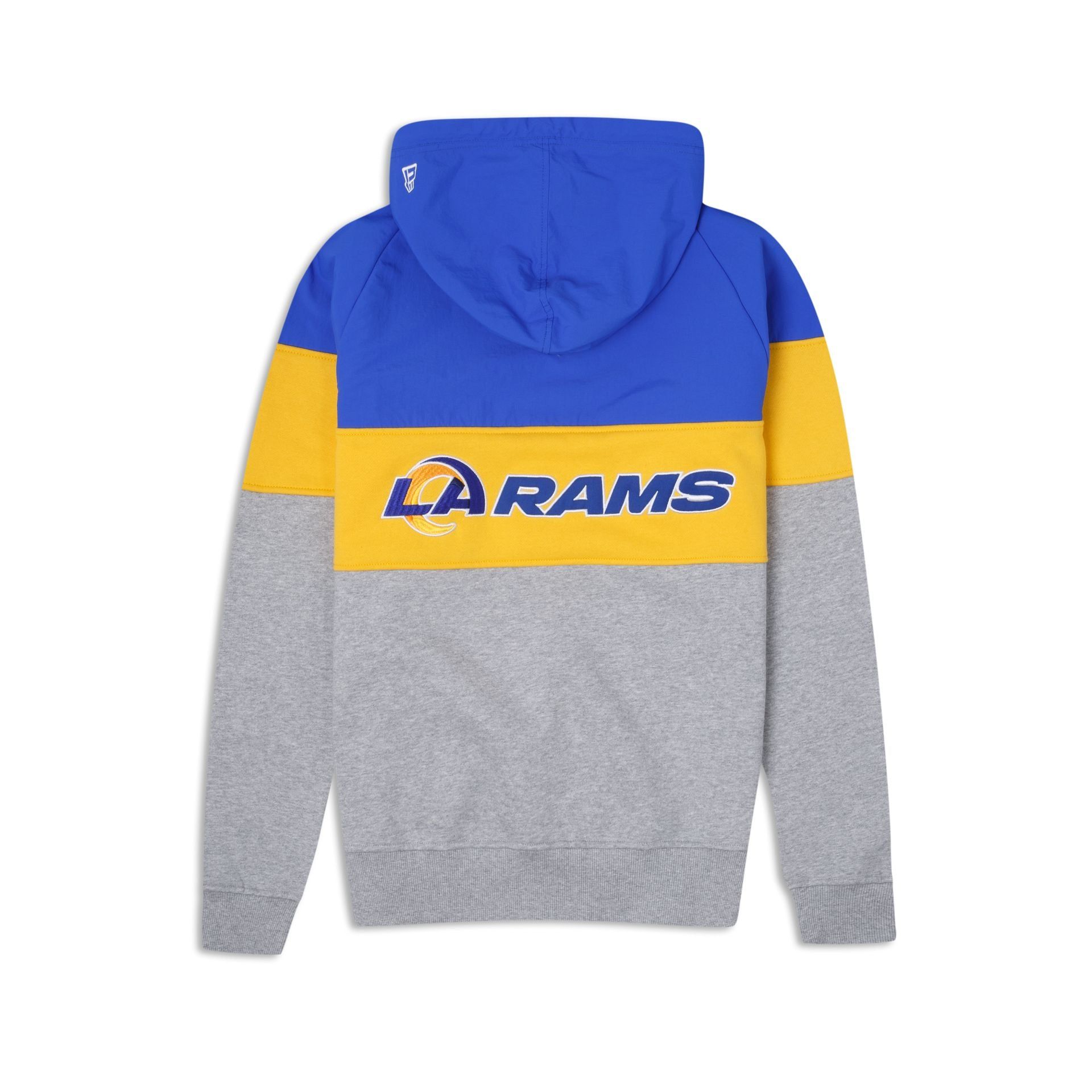 Los Angeles Rams Throwback Quarter Zip Hoodie sold by New Era product image thumbnail 3