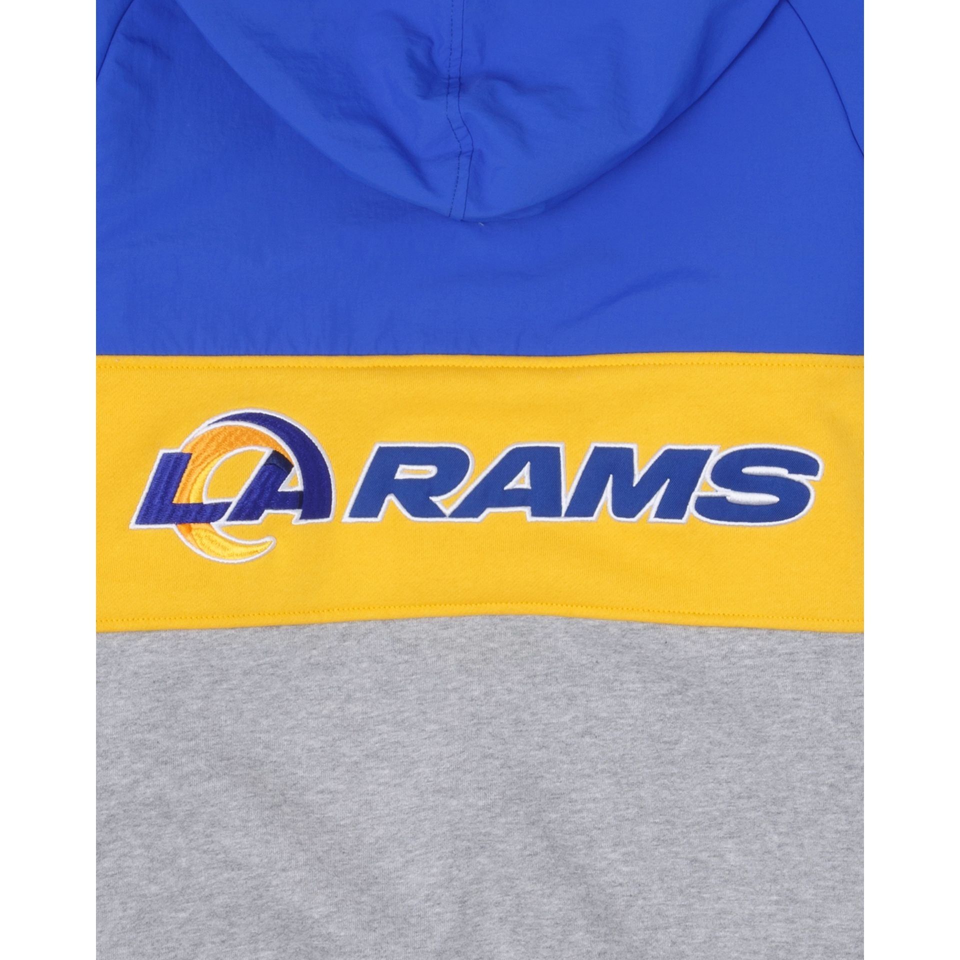 Los Angeles Rams Throwback Quarter Zip Hoodie sold by New Era product image thumbnail 5