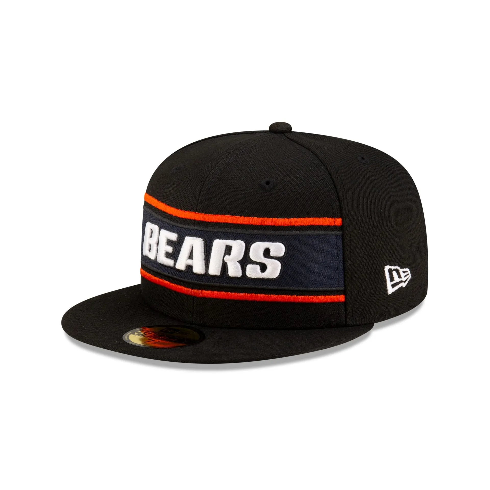Chicago Bears 2024 Sideline Black 59FIFTY Fitted Hat sold by New Era product image thumbnail 3