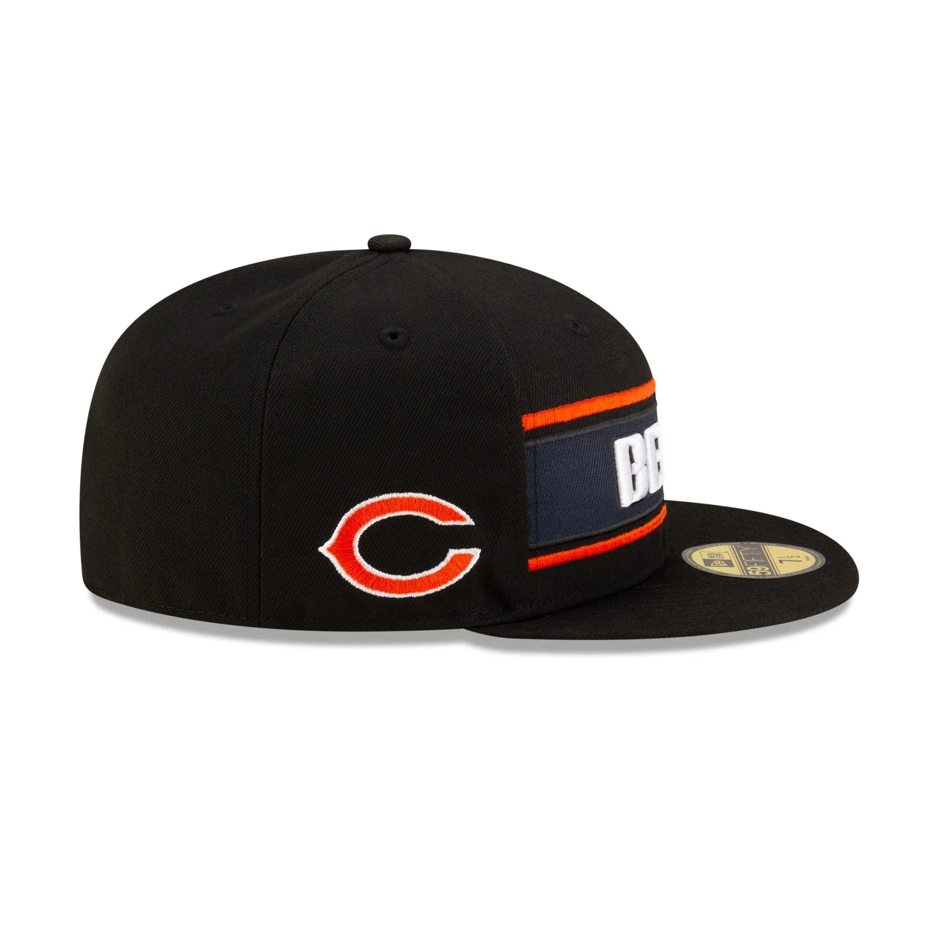 Chicago Bears 2024 Sideline Black 59FIFTY Fitted Hat sold by New Era product image thumbnail 4