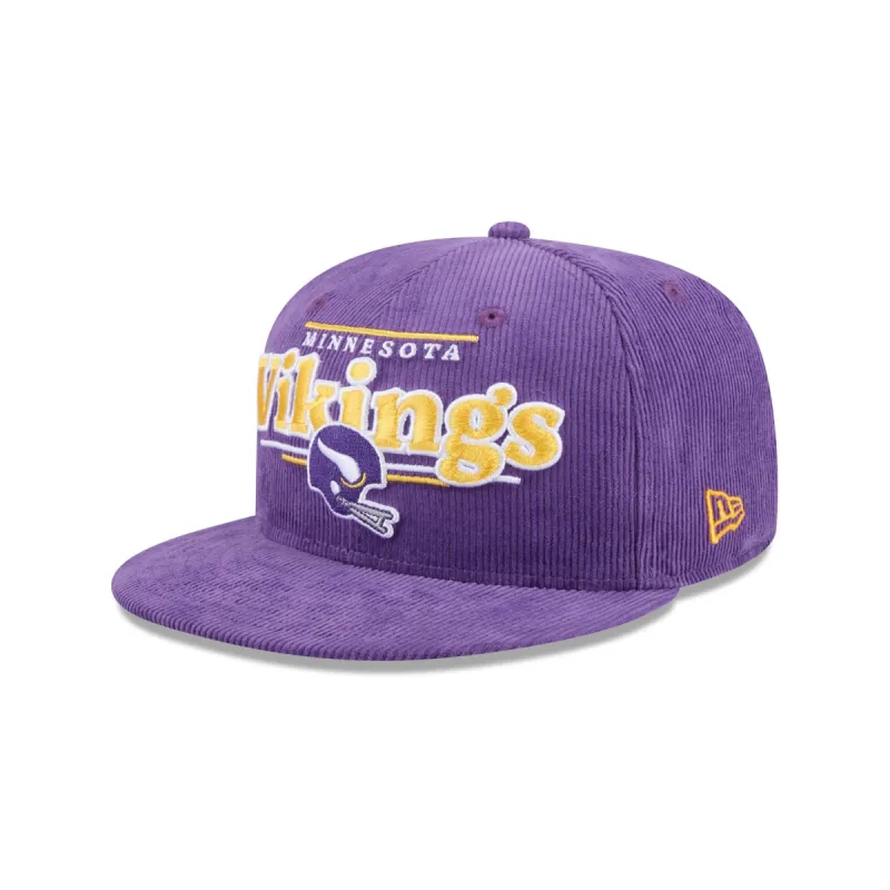 Minnesota Vikings Throwback Display 9FIFTY Snapback Hat sold by New Era