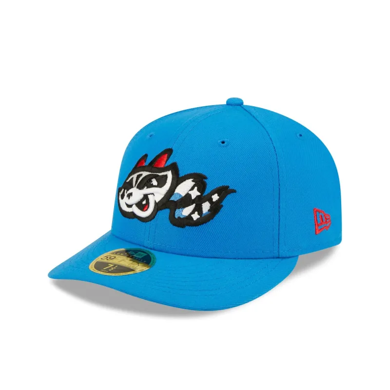 Rocket City Trash Pandas Authentic Collection Low Profile 59FIFTY Fitted Hat sold by New Era