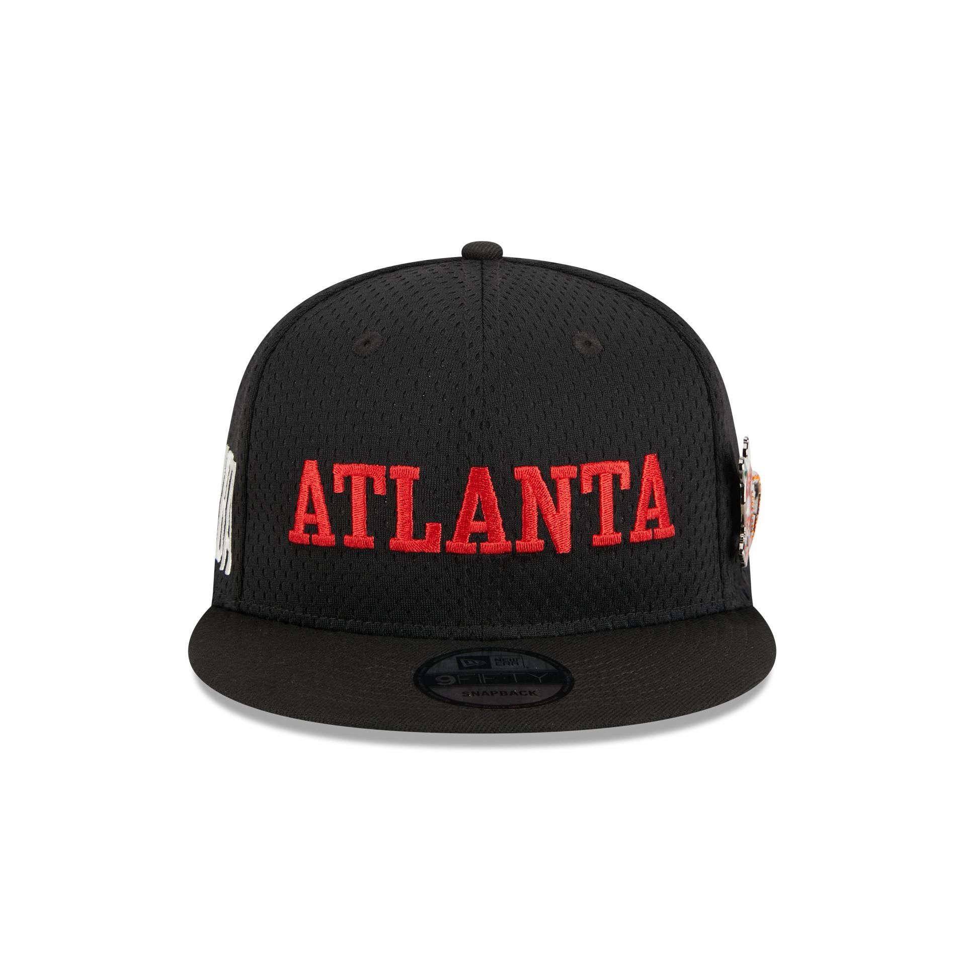Atlanta Hawks Post-Up Pin 9FIFTY Snapback Hat sold by New Era product image thumbnail 2