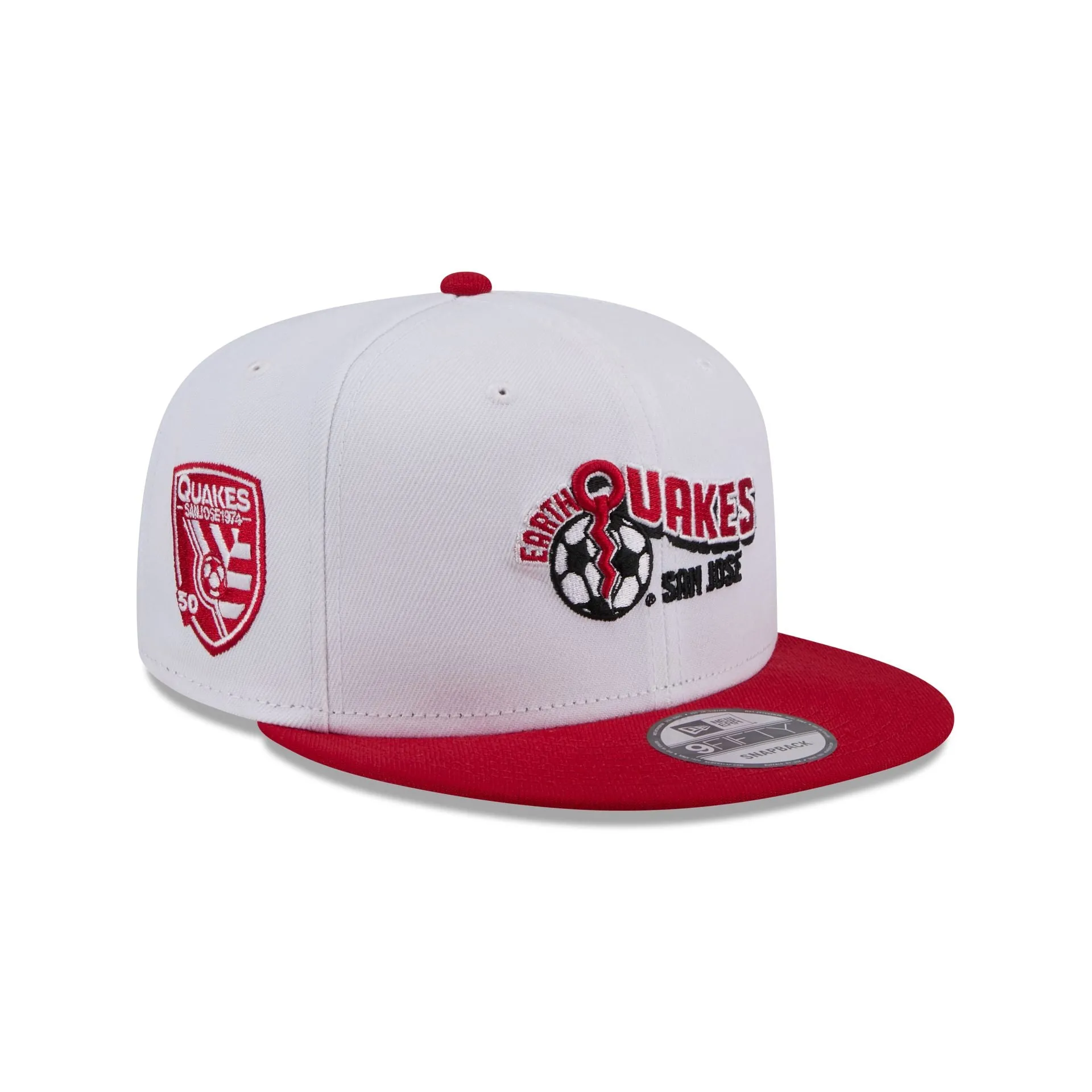 San Jose Earthquakes 2024 Jersey Hook 9FIFTY Snapback Hat sold by New Era