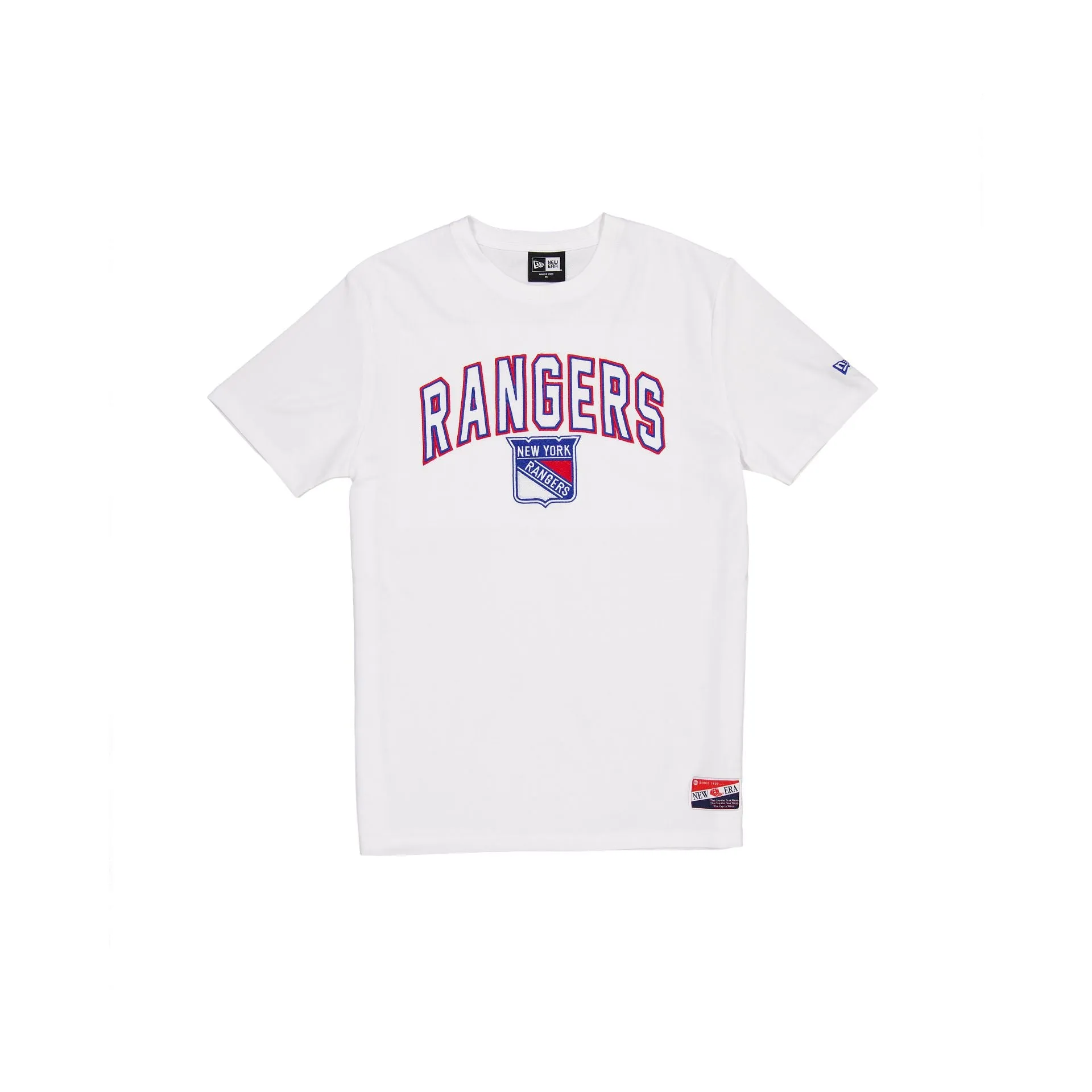 New York Rangers Throwback White T-Shirt sold by New Era