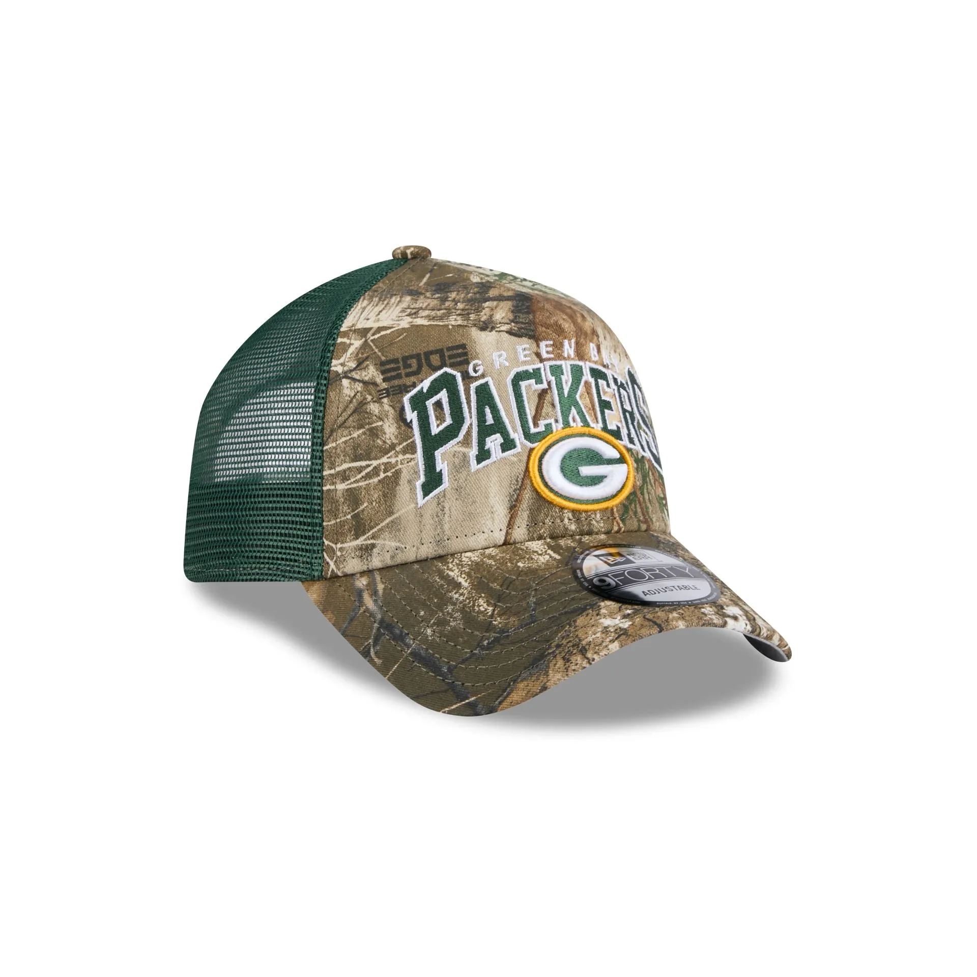 Green Bay Packers Active 9FORTY A-Frame Trucker Hat sold by New Era product image thumbnail 3