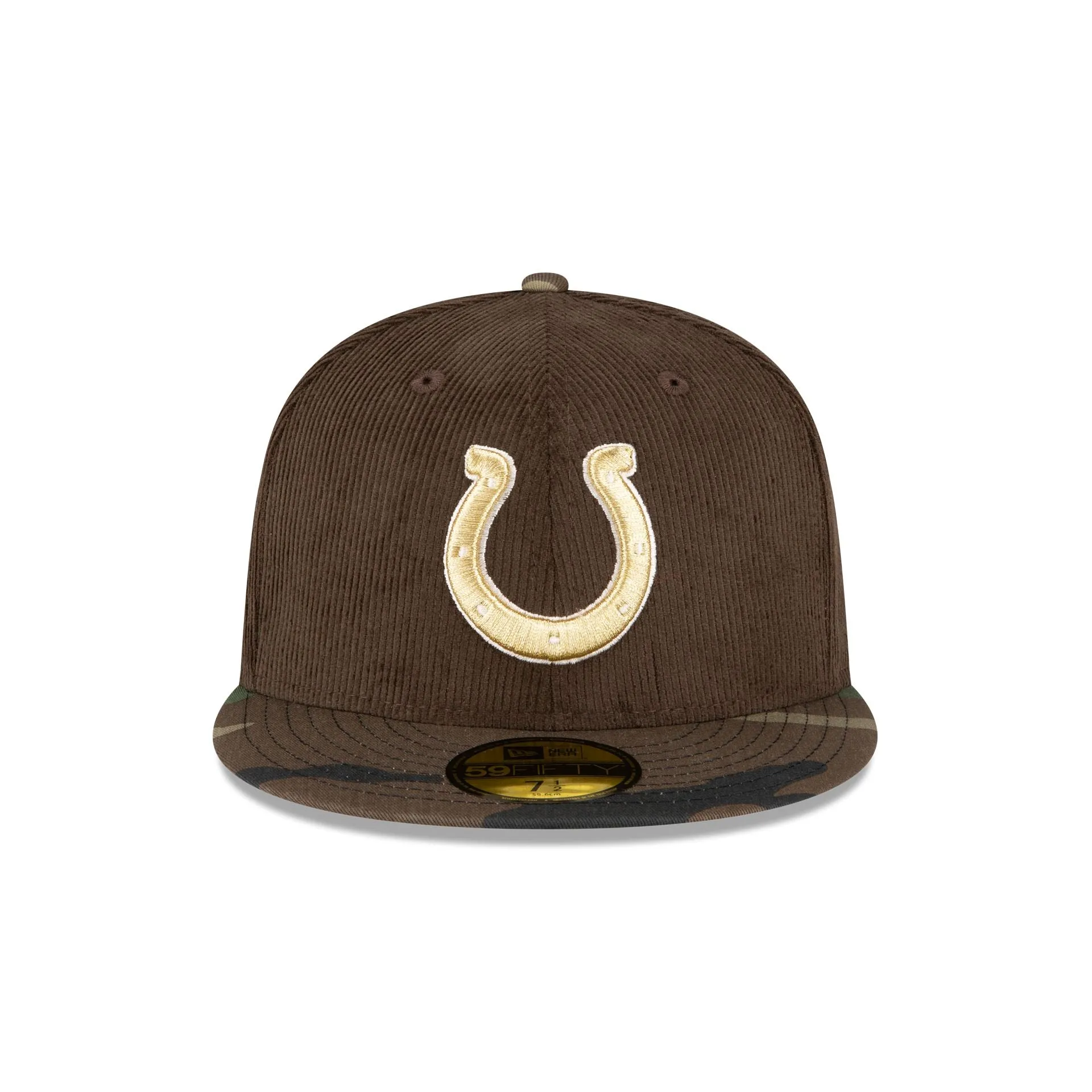 Just Caps Brown Camo Indianapolis Colts 59FIFTY Fitted Hat sold by New Era product image thumbnail 2