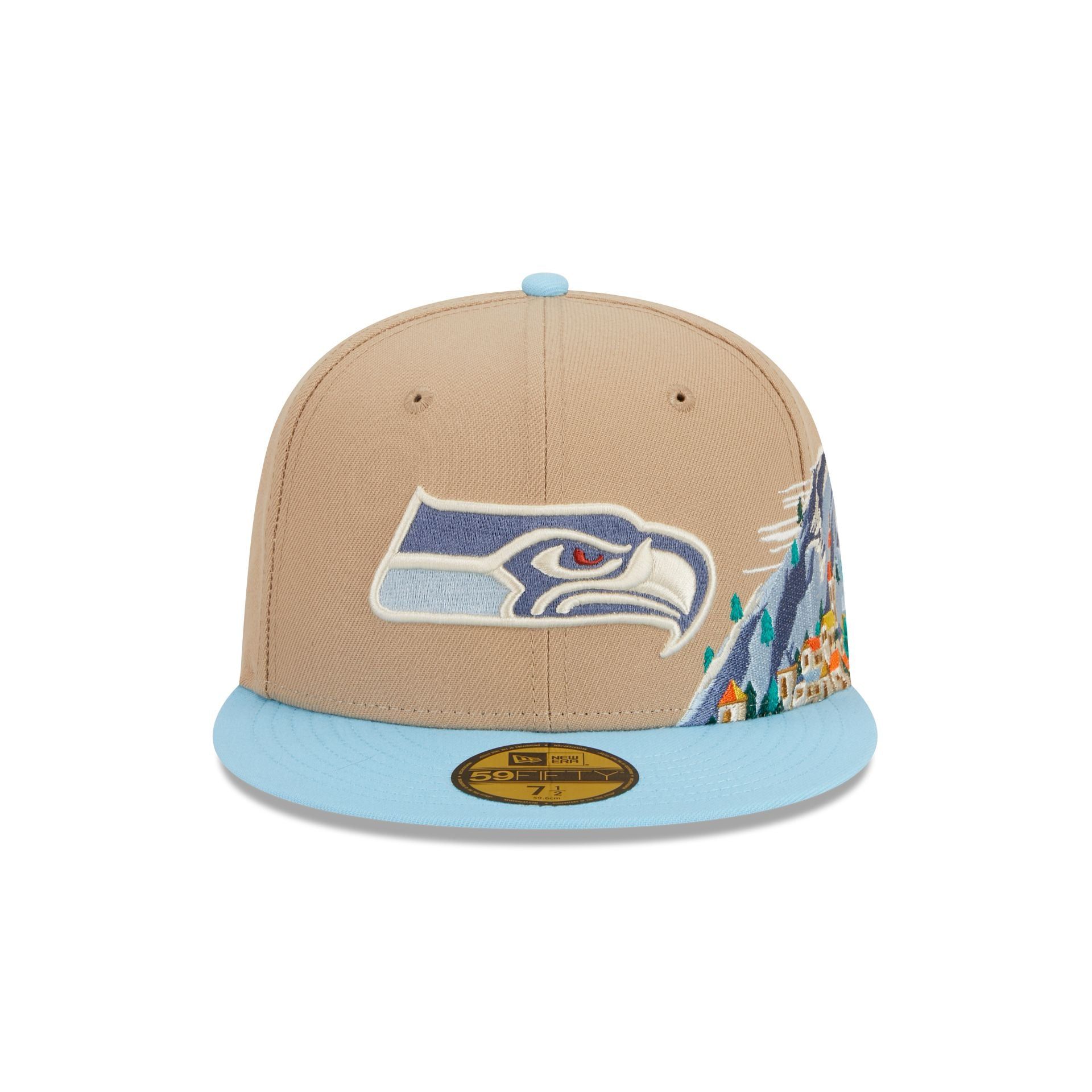 Seattle Seahawks Snowcapped 59FIFTY Fitted Hat sold by New Era product image thumbnail 2