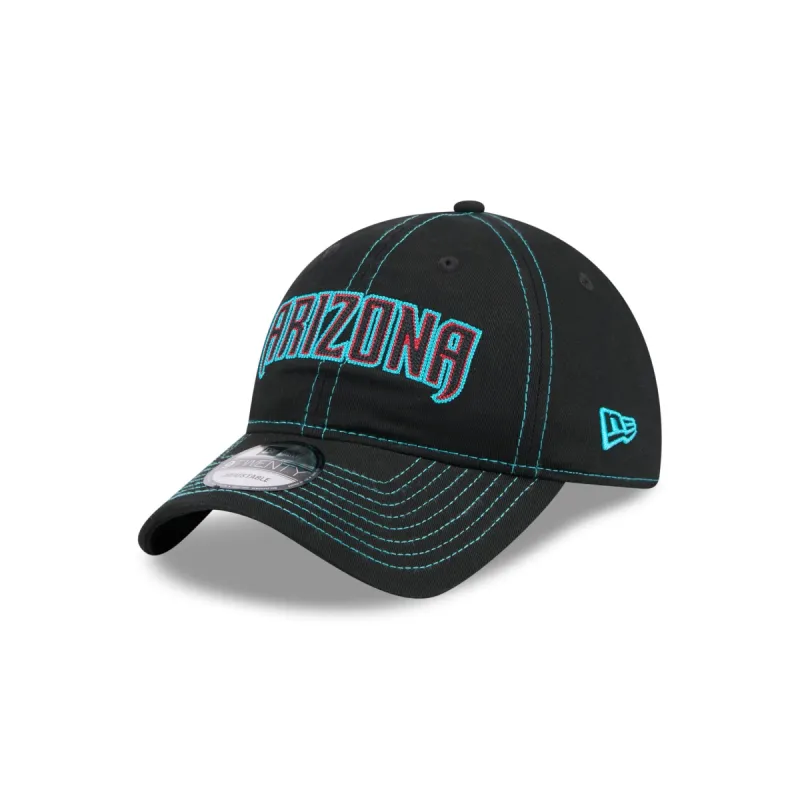 Arizona Diamondbacks Team Stitch 9TWENTY Adjustable Hat sold by New Era