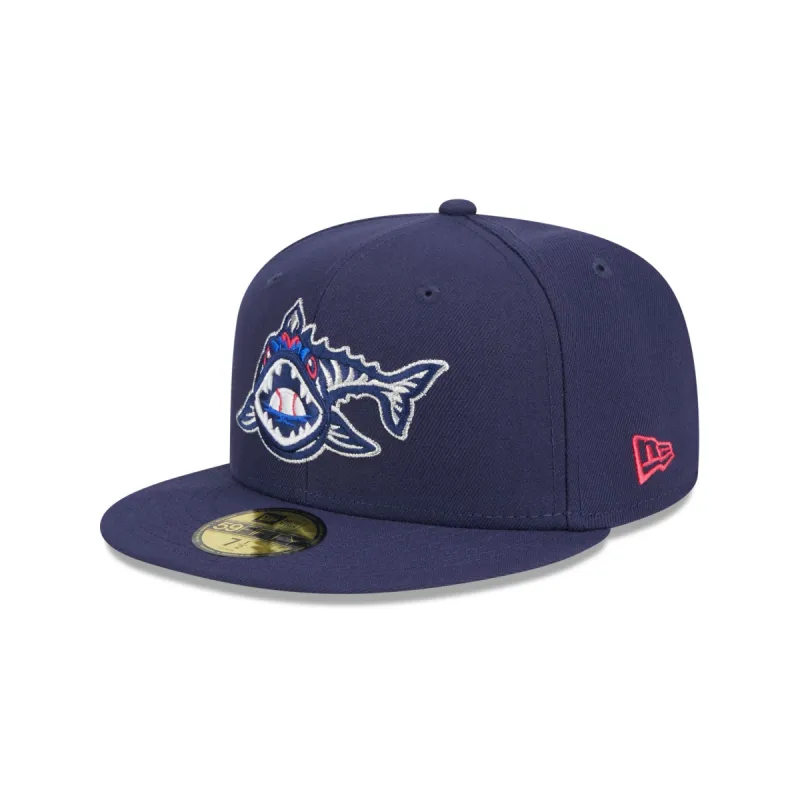 Pensacola Blue Wahoos Theme Night Alt 59FIFTY Fitted Hat sold by New Era