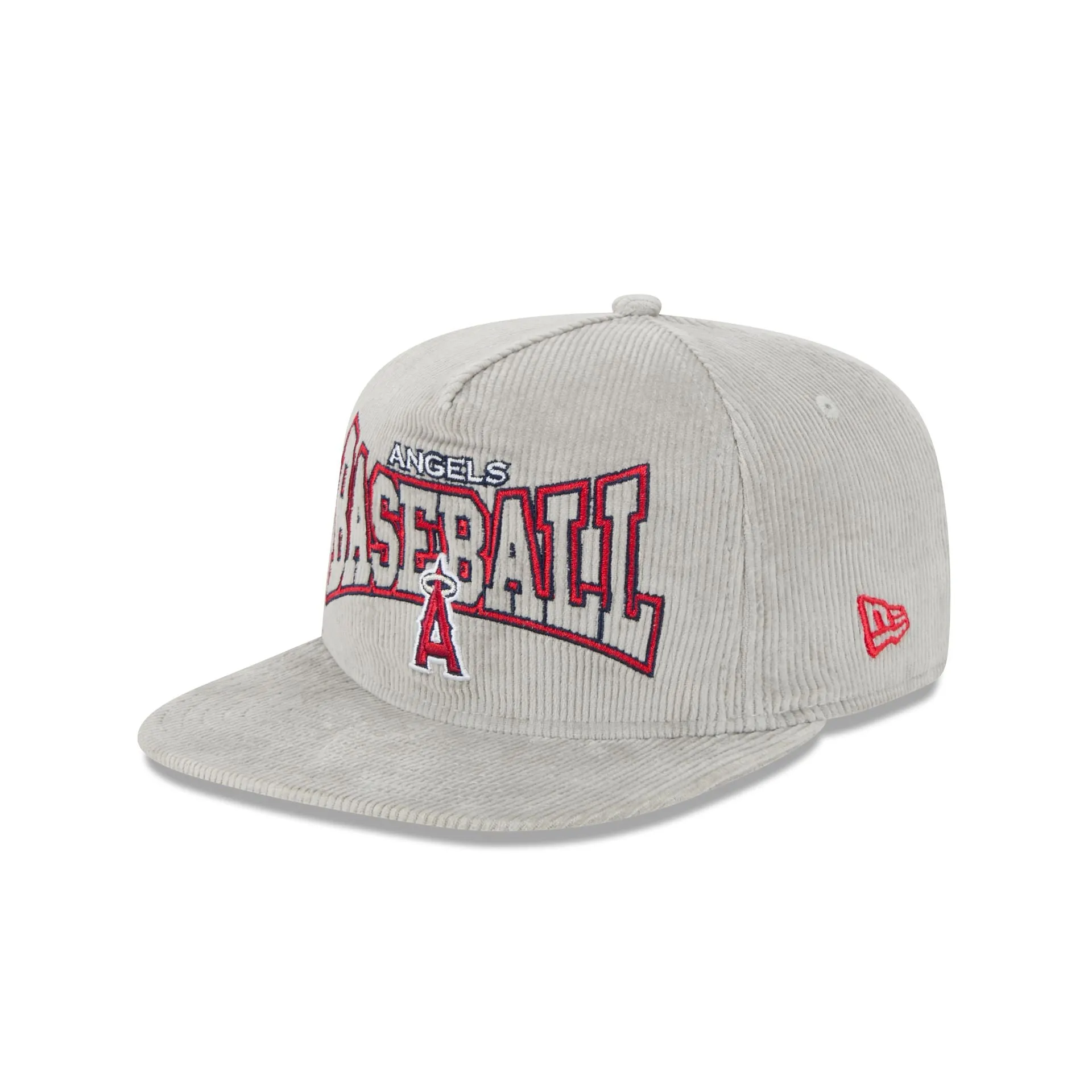 Los Angeles Angels Gray Cord Golfer Hat sold by New Era