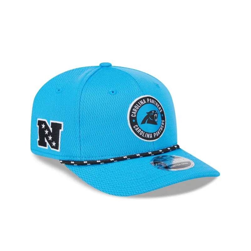 Carolina Panthers 2024 Sideline 9SEVENTY Stretch-Snap Hat sold by New Era