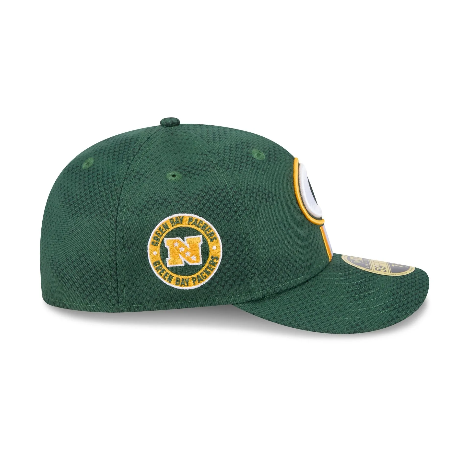 Green Bay Packers 2024 Sideline Low Profile 59FIFTY Fitted Hat sold by New Era product image thumbnail 4