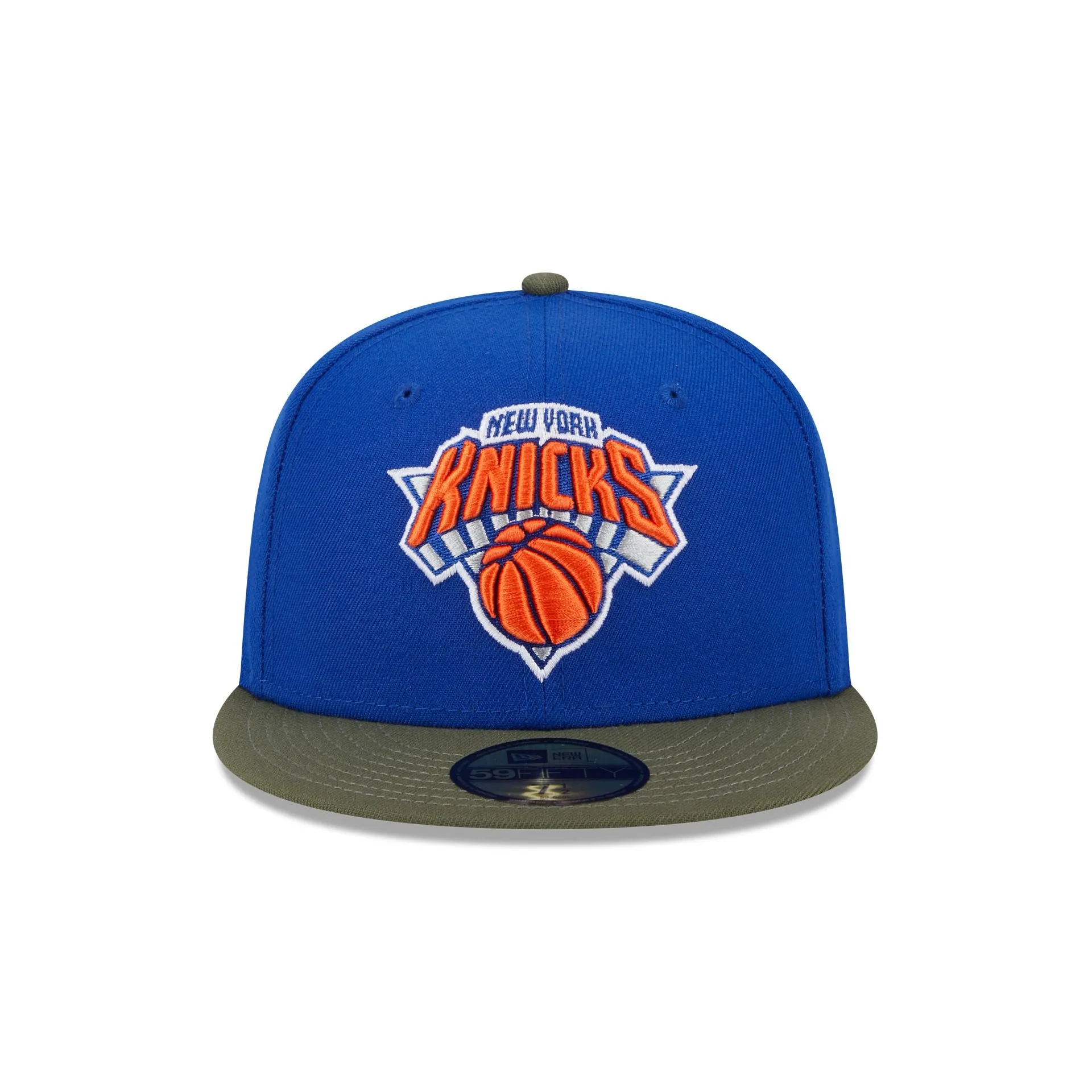 New York Knicks Olive Visor 59FIFTY Fitted Hat sold by New Era product image thumbnail 2