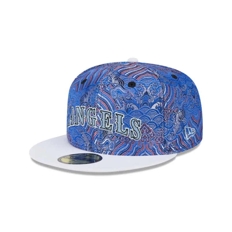 Los Angeles Angels Wave Fill 59FIFTY Fitted Hat sold by New Era