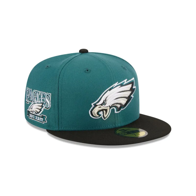 【US限定】New Era 59FIFTY Philadelphia Eagles Draft2024 Men's New Era Graphite Philadelphia Eagles Official 2024 NFL