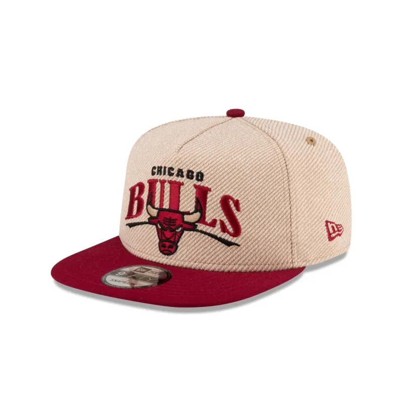 Chicago Bulls Terry Heather 9FIFTY A-Frame Snapback Hat sold by New Era