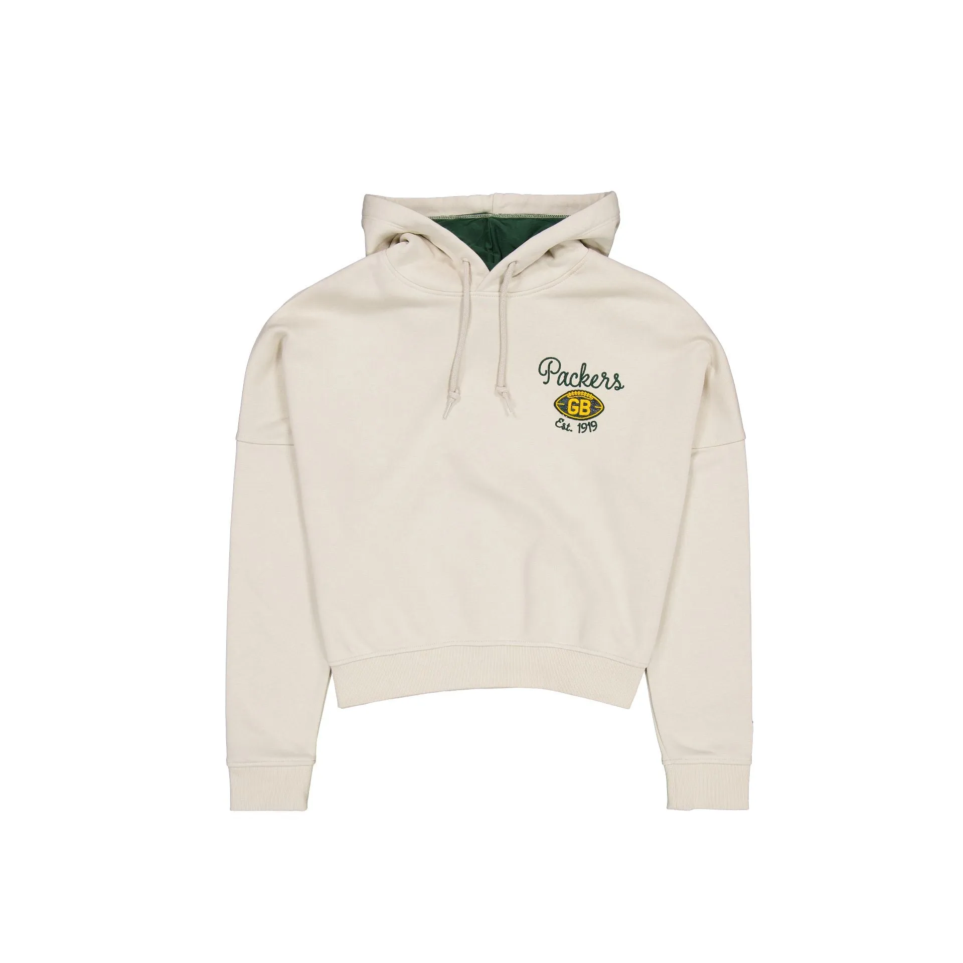 Green Bay Packers 3rd Down Historic Women's Hoodie sold by New Era