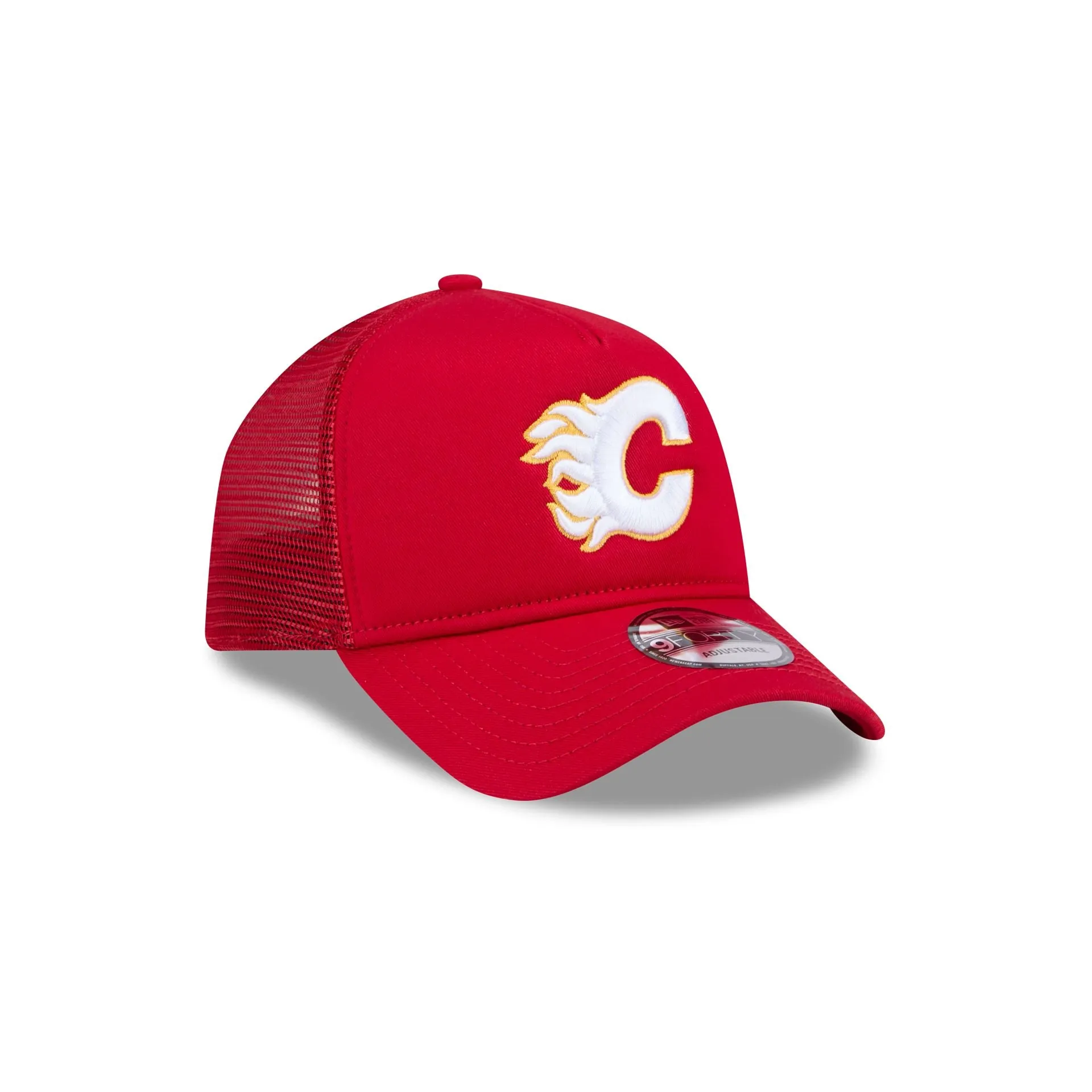 Calgary Flames 9FORTY A-Frame Trucker Hat sold by New Era product image thumbnail 3