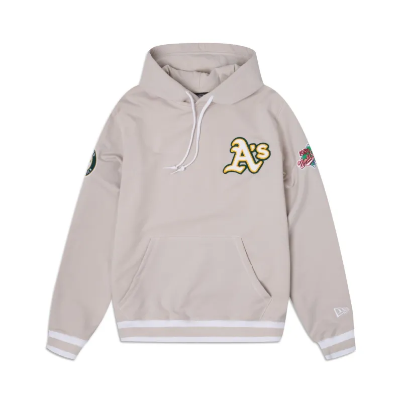 Oakland Athletics Logo Select Chrome Hoodie made by New Era
