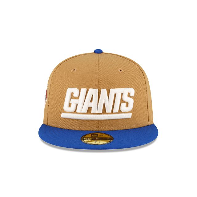 New York Giants Ivory Wheat 59FIFTY Fitted Hat sold by New Era product image thumbnail 2